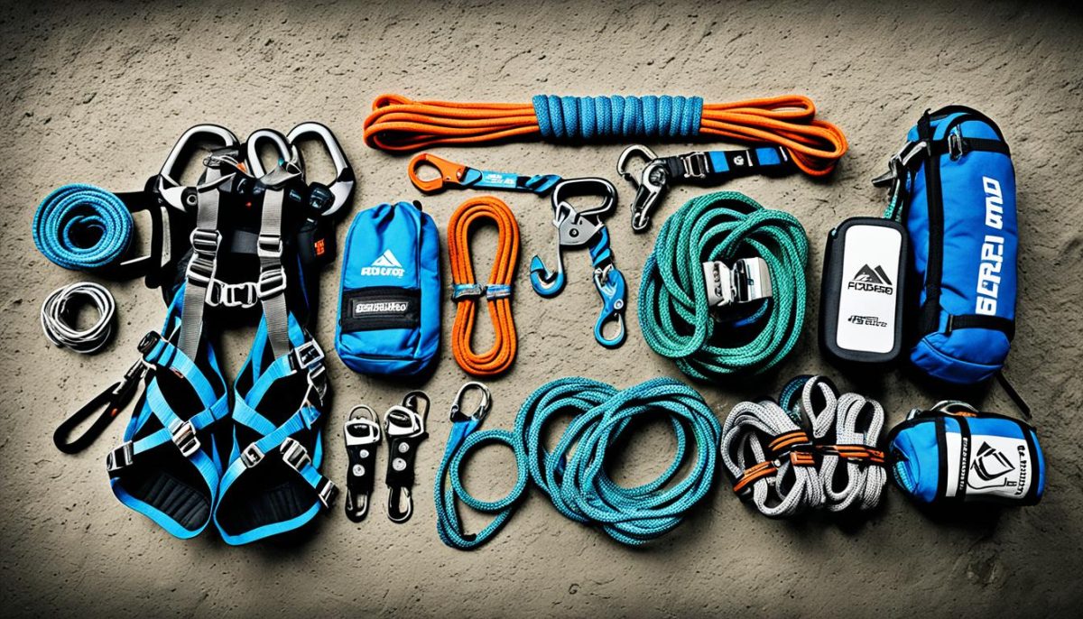 top rope climbing gear